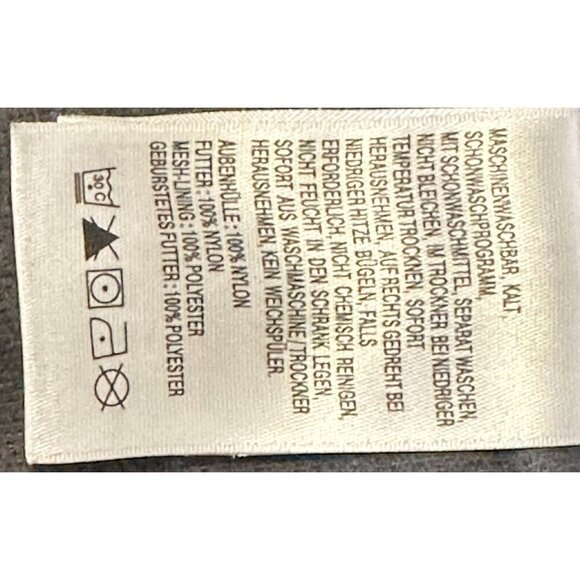 Columbia Mens Jacket Outdoor Hooded Windbreaker Full Zip Hiking Camp Blue Large - Picture 15 of 16